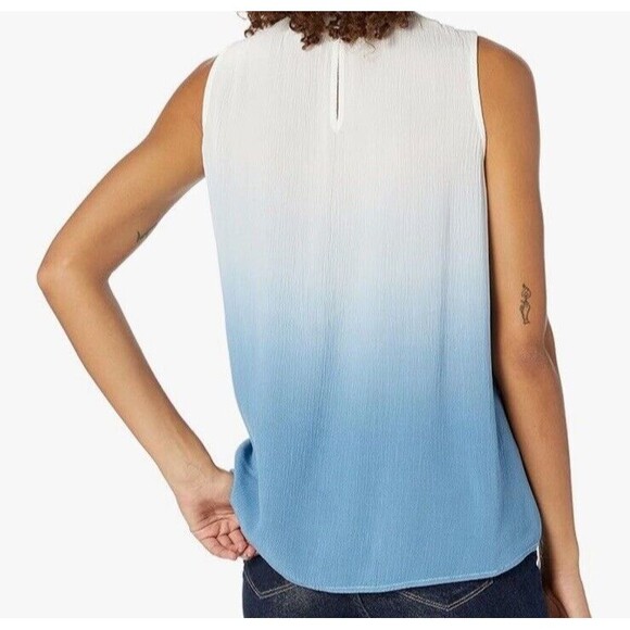 Mud Pie Weston Blue Ombre Dip Dye Swing Tank for Women - Size Large, NWT - Picture 7 of 9